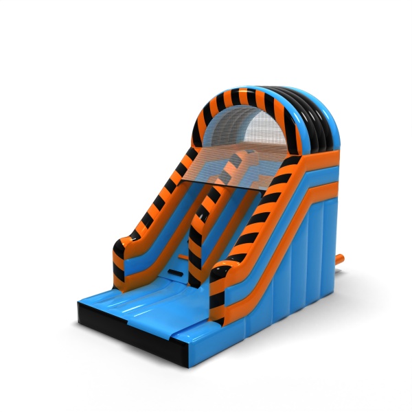 Inflatable slide in the theme classic