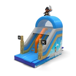 Inflatable slide pirate...
