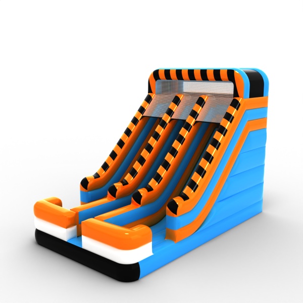 Inflatable Gangaru - double slide
