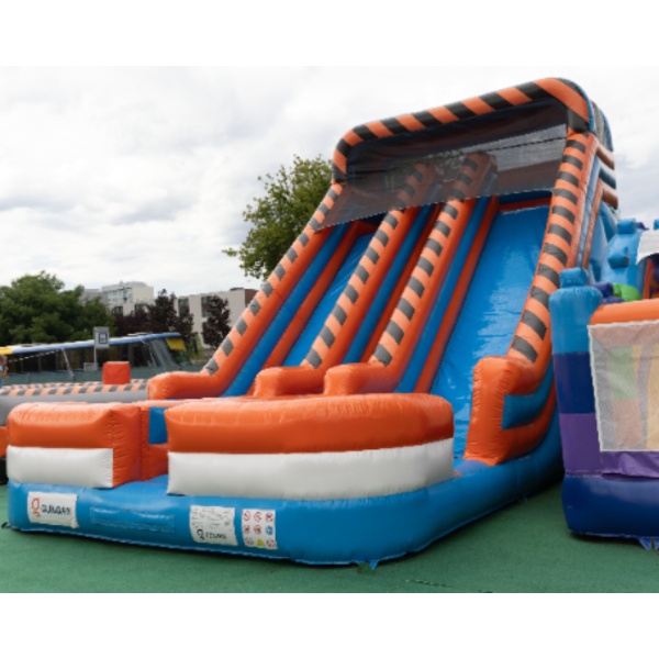 Inflatable Gangaru - classic double slide