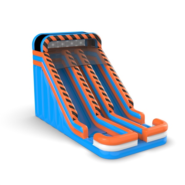 Inflatable Gangaru - classic double slide