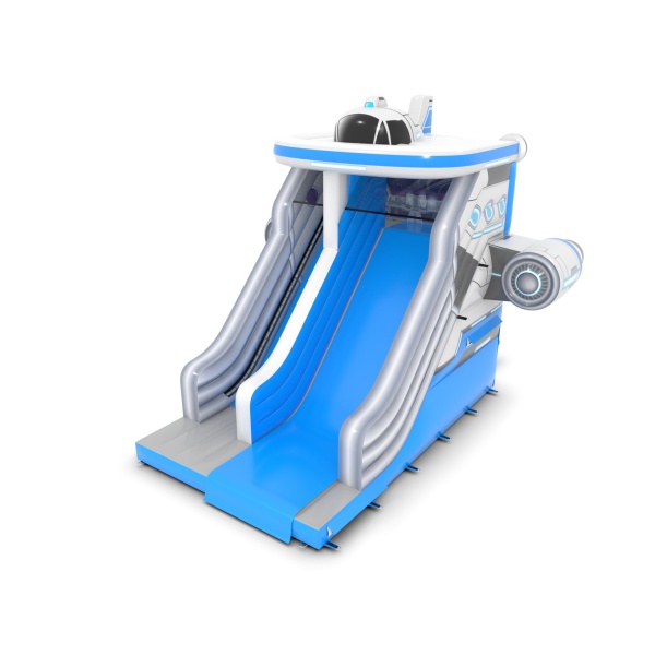 Inflatable slide Space Shuttle