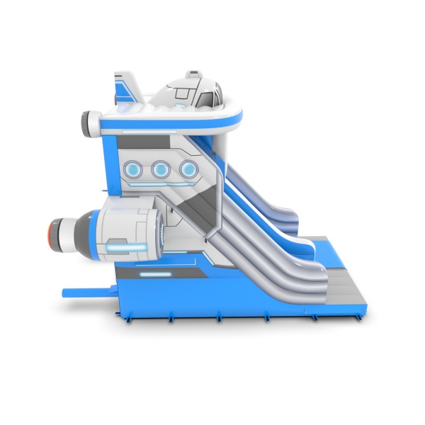Inflatable slide Space Shuttle