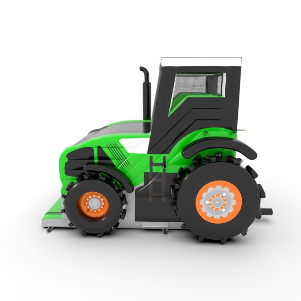 Inflatable slide Tractor
