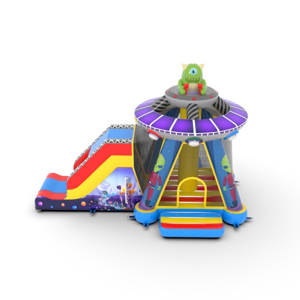 Inflatable castle combo in the space theme - 8 m