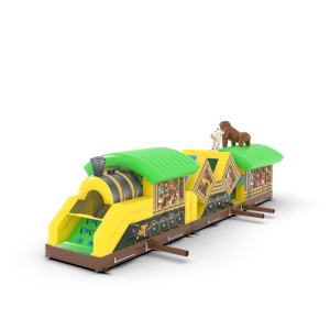 Inflatable obstacle course safari - 14.6 m