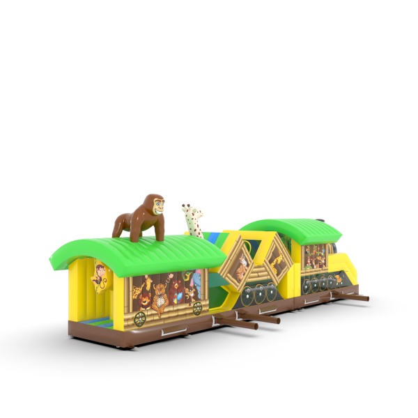 Inflatable obstacle course safari - 14.6 m