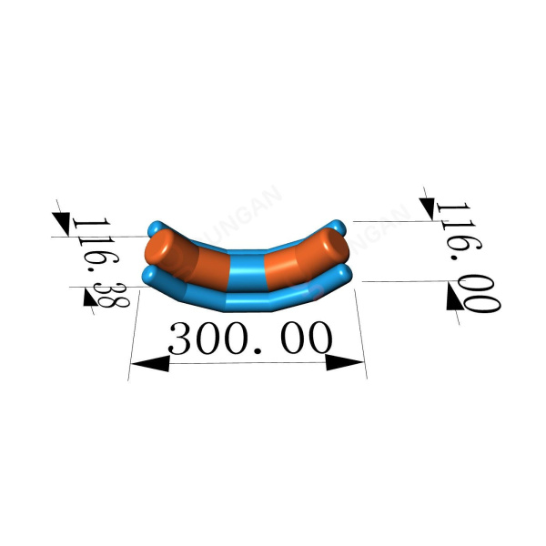 Single swing - Inflatable water parks  - 3
