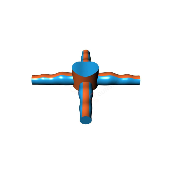 Large crossing - Inflatable water parks  - 2