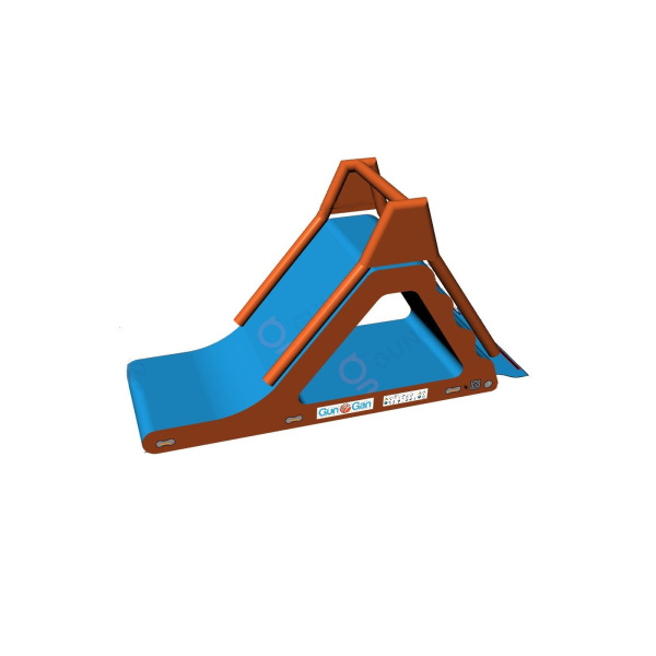 Slide with climbing wall - Inflatable water parks  - 2