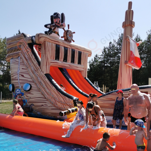 Inflatable water ball pool 10 x 10 m