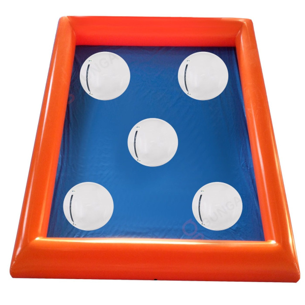 SET 5 TPU Premium water balls + inflatable pool 6 × 8 m