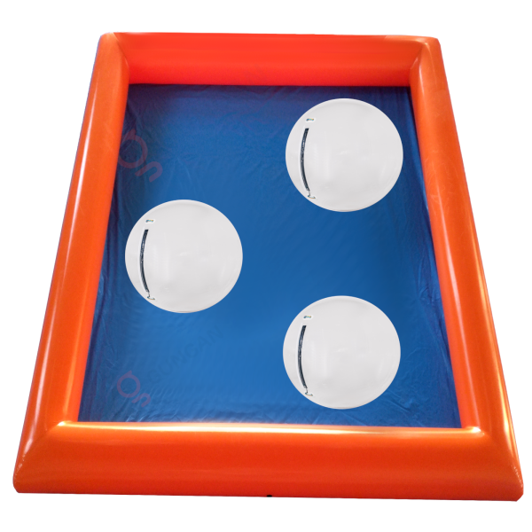 KIT Premium TPU Water Balls + 5 x 7 m inflatable pool