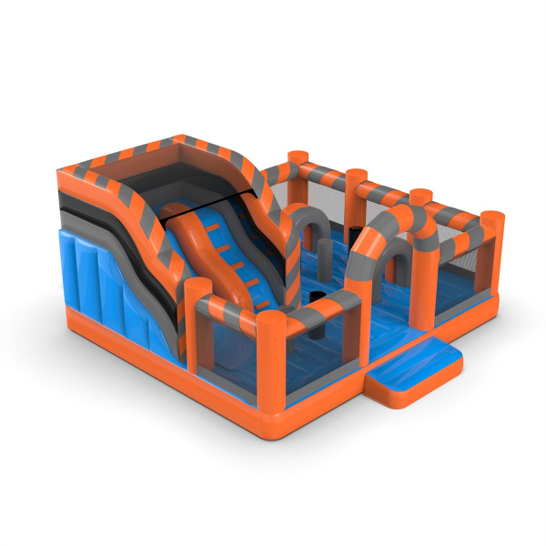 6x6 inflatable playground in a classic theme