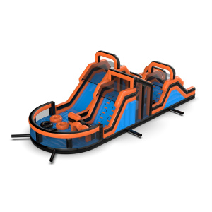 Inflatable obstacle course CrashKader "U" - 17m