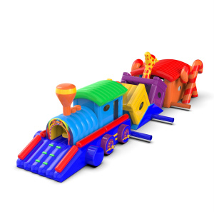 Inflatable funfair obstacle course - 13m