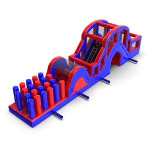 Ninja inflatable obstacle course - 18m