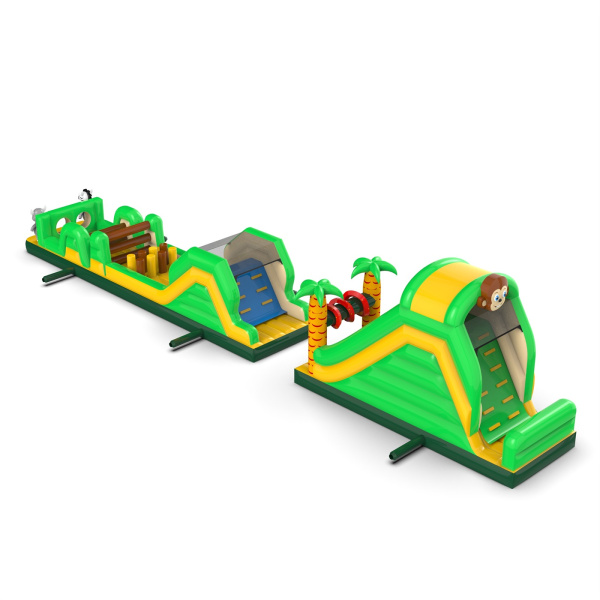 Inflatable obstacle course Jungle - 20m
