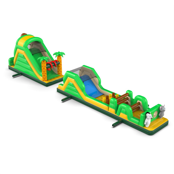 Inflatable obstacle course Jungle - 20m