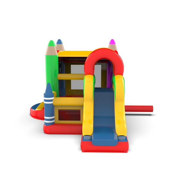 Bouncy castle crayon combo