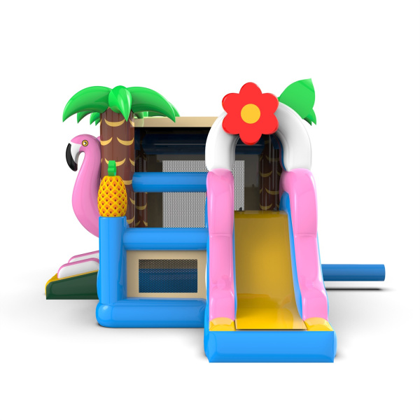 Hawaiian bouncy castle combo