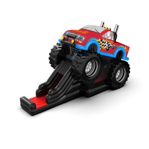 Monster Truck inflatable slide