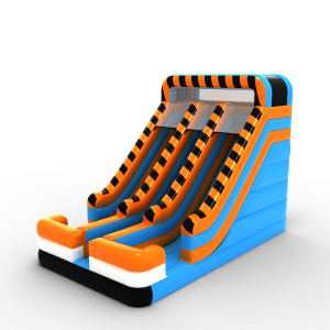 Gangar inflatable double slide