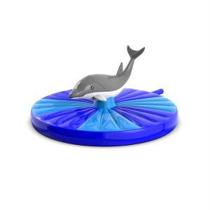 Inflatable dolphin - rodeo dolphin