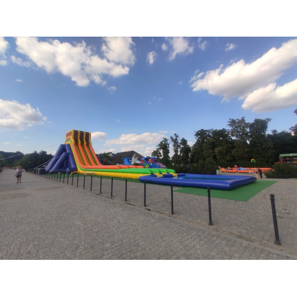 Giga inflatable water slide - 52 metres