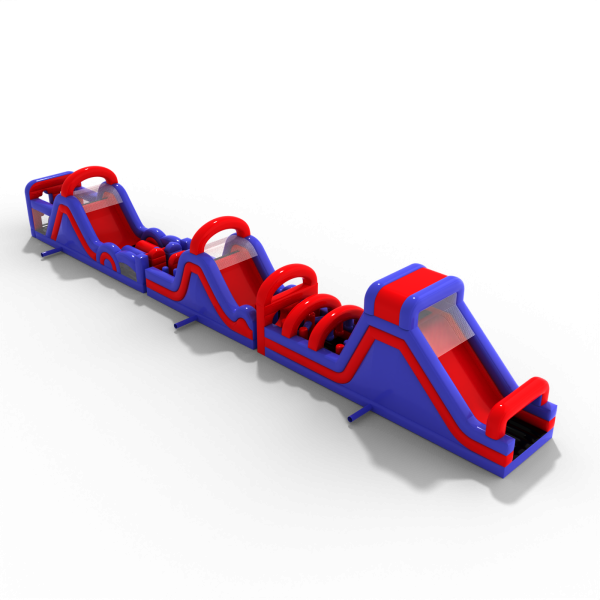 Ninja inflatable obstacle course "Long" - 30m