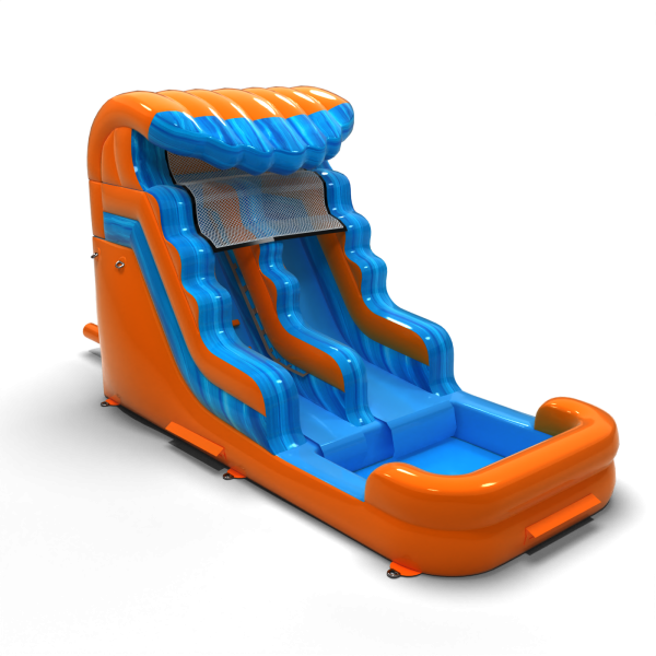 Classic inflatable water slide