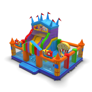 8x6 inflatable playground...