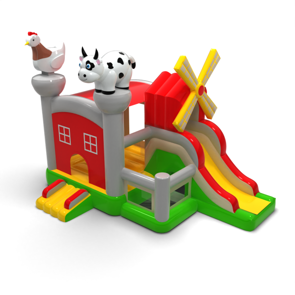 Farmer's bouncy castle combo