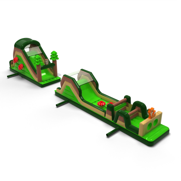 Forest inflatable obstacle course - 20m