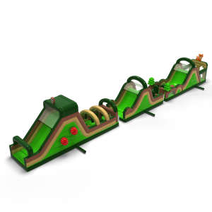 Forest inflatable obstacle course - 30m