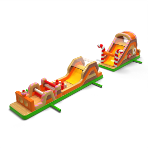 Inflatable obstacle course Candy - 20m