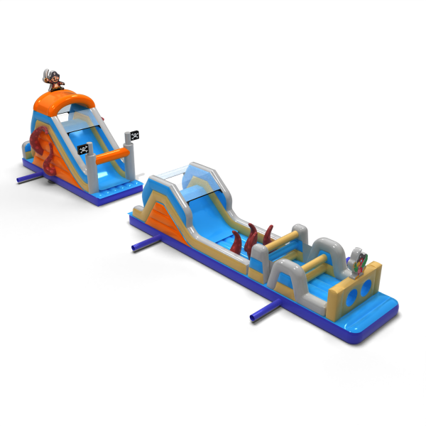 Inflatable Pirate obstacle course - 20m