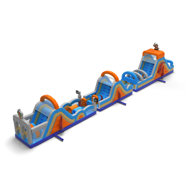 Inflatable Pirate obstacle course - 30m