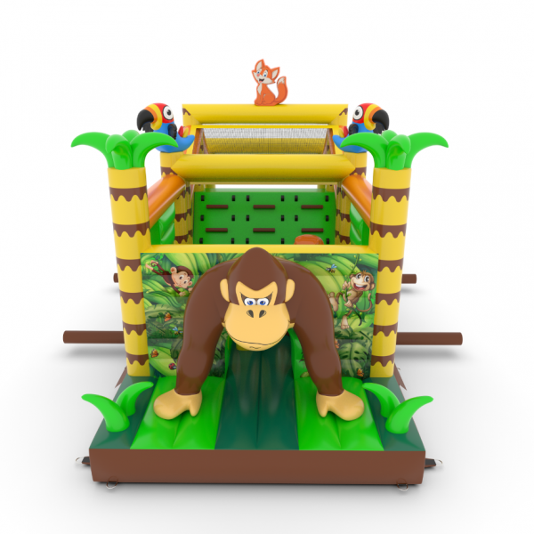 Inflatable obstacle course Jungle - 10m