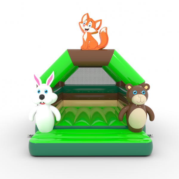 Bouncy castle 4.5x3.65 in forest theme