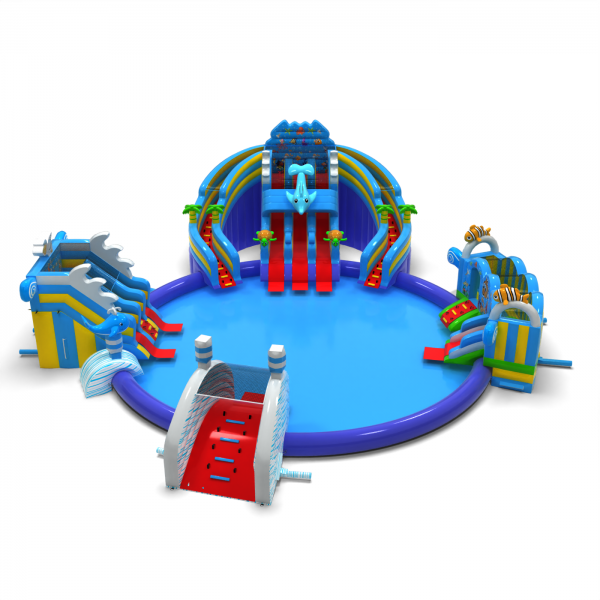 Inflatable water park Hawaiian Lagoon