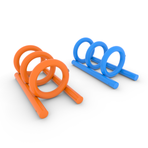Inflatable hoops