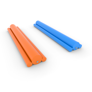 Inflatable balance beam