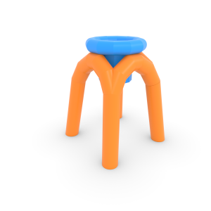 Inflatable basket