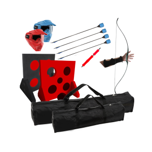 Archery Tag Premium 26 lbs, foam tip arrows – set for 12 players