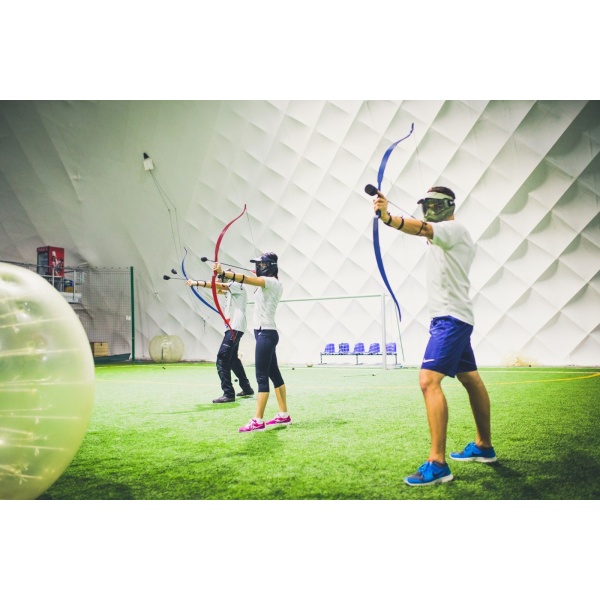 Archery Tag Premium 26 lbs, speed arrows – set for 12 players