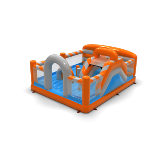 6x5 inflatable playground in a classic theme