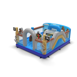 6x5 inflatable playground in pirate theme