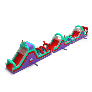 Inflatable obstacle course Space "Long" - 30m