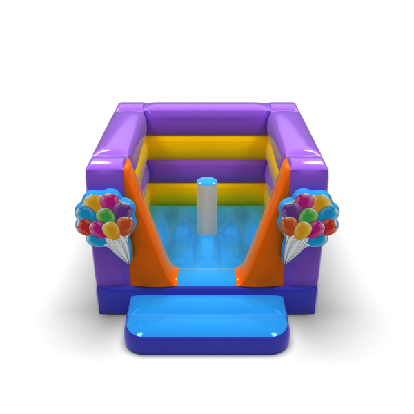 Small bouncy castle - in an amusement park theme